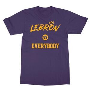Lakers Lebron James Vs Everybody Mens T-Shirt